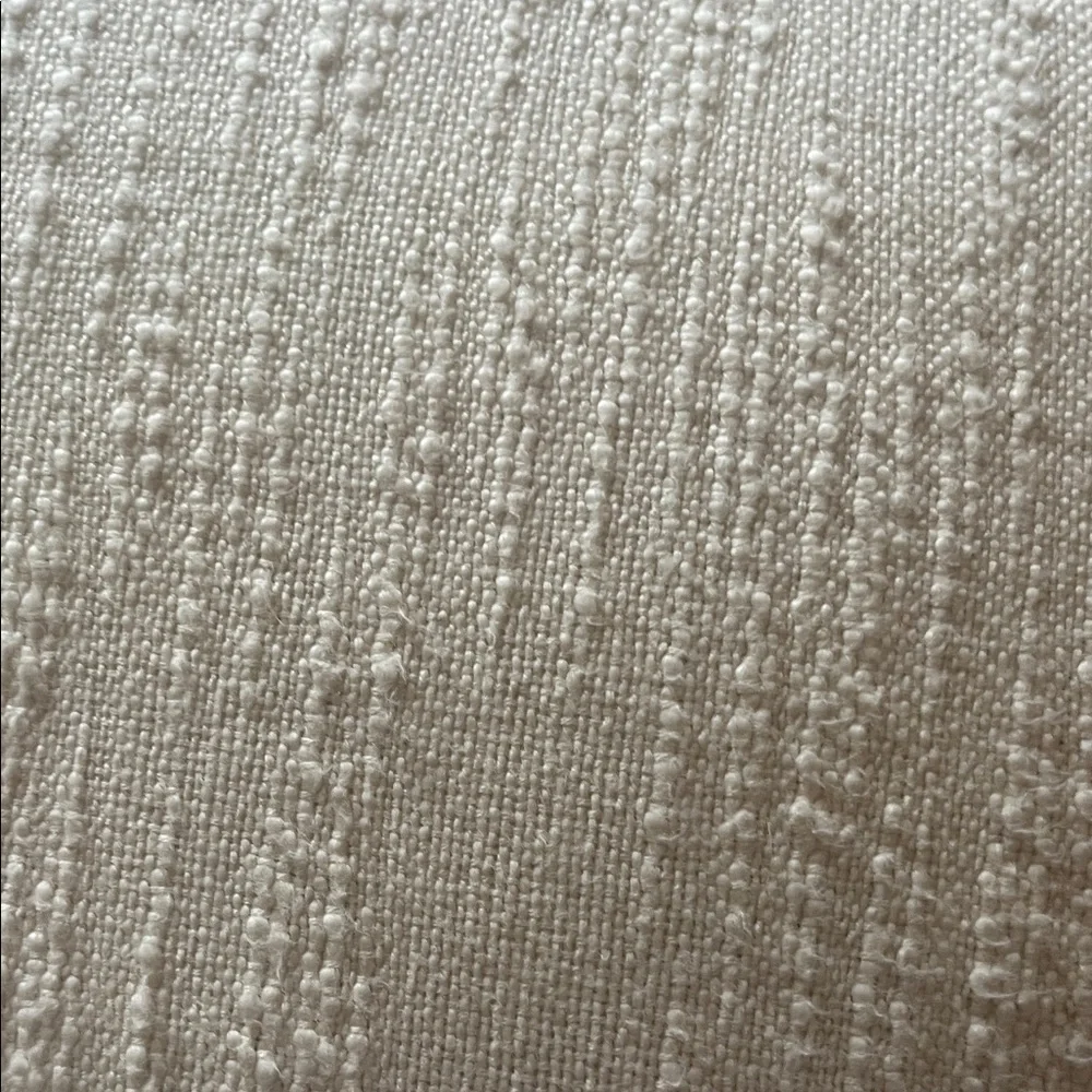 Anthropologie textured Cream and Tan Accent Pillow pre owned great condition - Picture 7 of 10